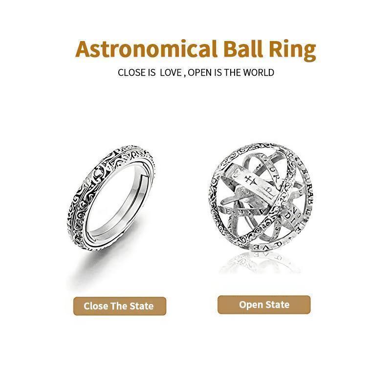 Astronomical Ring-Closing is Love, Opening is the World