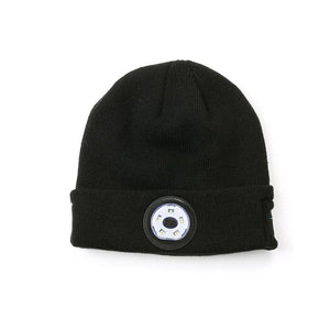 Bluetooth Beanie Hat with LED Headlight