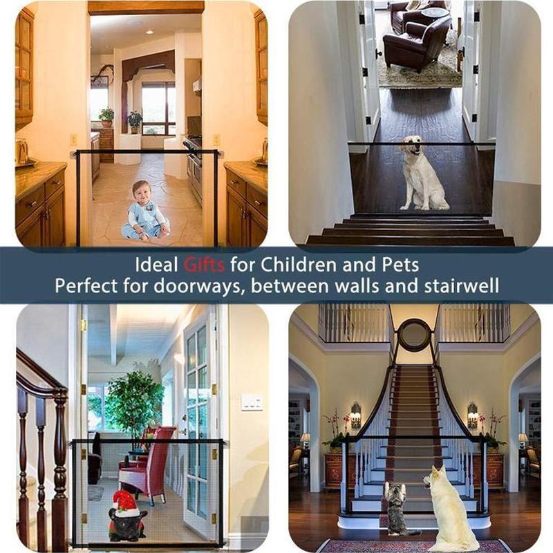 Portable Kids &Pets Safety Door Guard