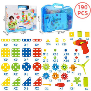 3D Gear Puzzle Toys (190 PCs)