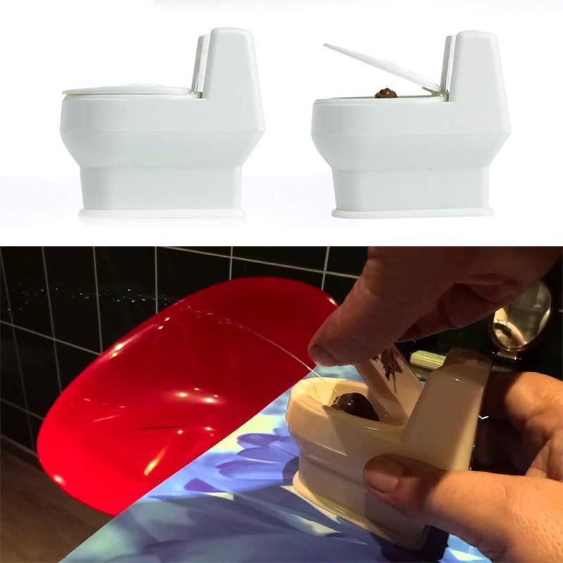 Prank Toy Screaming Spout Toilet