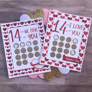 Valentine Scratch Off Print