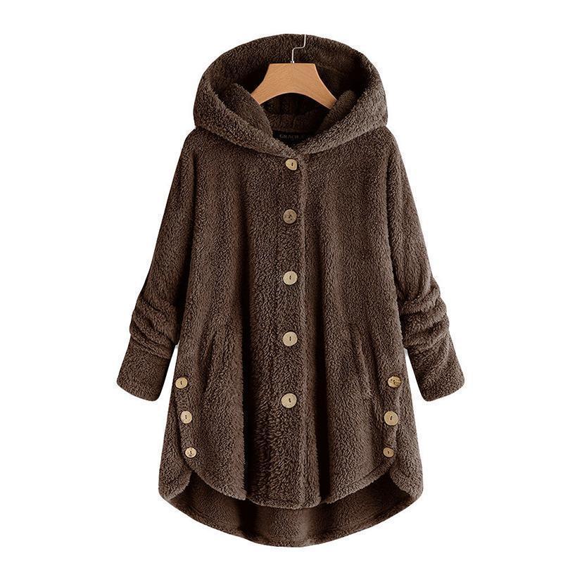 Plus Size Women Loose Warm Outwear Coat