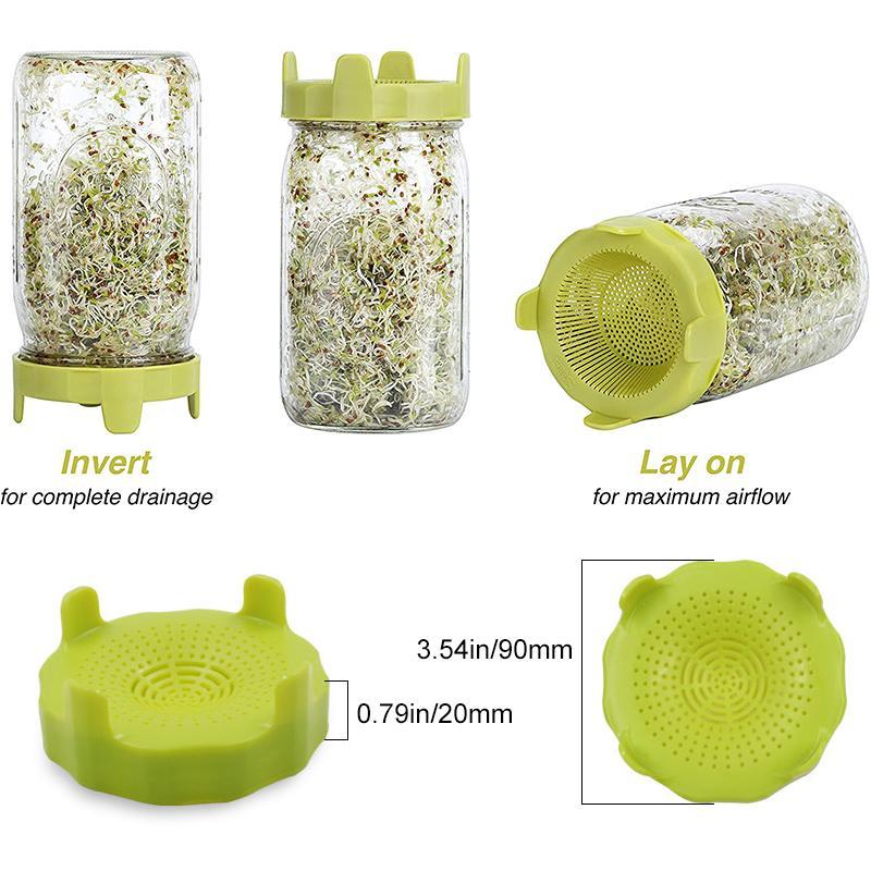 Microgreens Sprouting Jar Lid