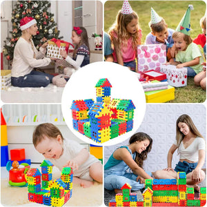 🏠Waffle Interlocking Building Blocks