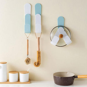 Wall-mounted Folding Lid Holder