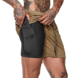 2-in-1 Secure Pocket Shorts