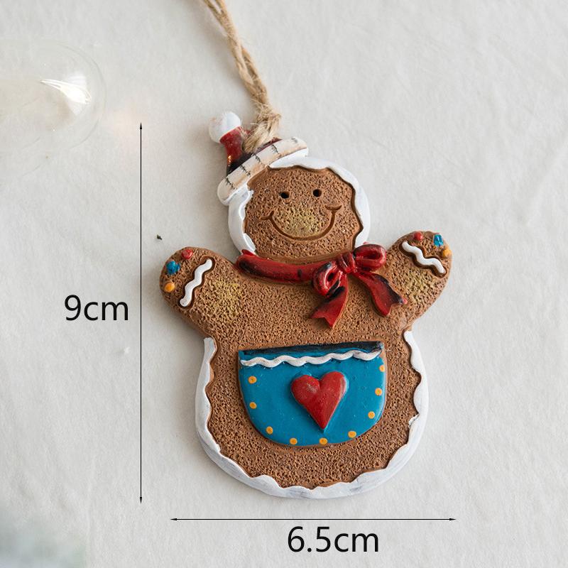 Gingerbread Man Pendant