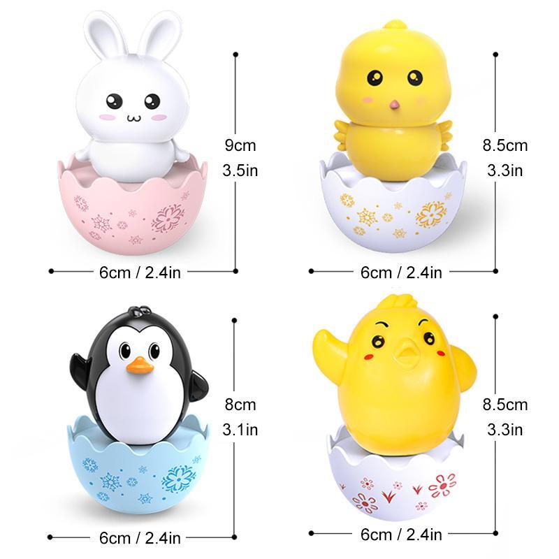 Baby Silicone Tumbler Toy