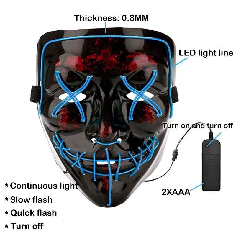 Halloween - LED luminous mask