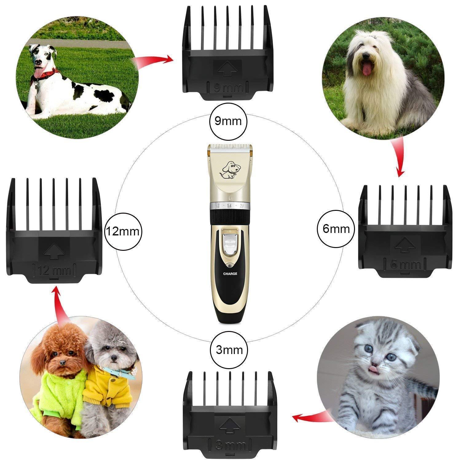 Professional Rechargeable Animal Hair Trimmer