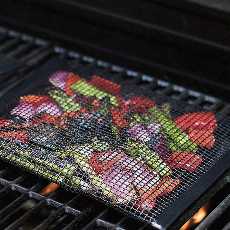 Reusable Non-Stick BBQ Mesh Grill Bags