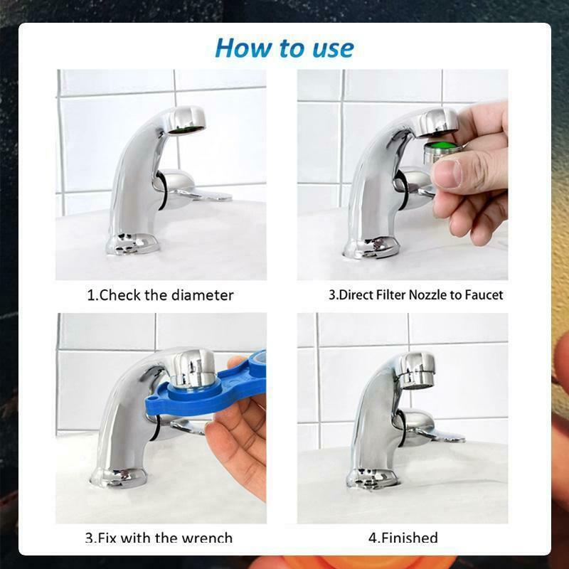 Faucet Aerator Detached Install Spanner