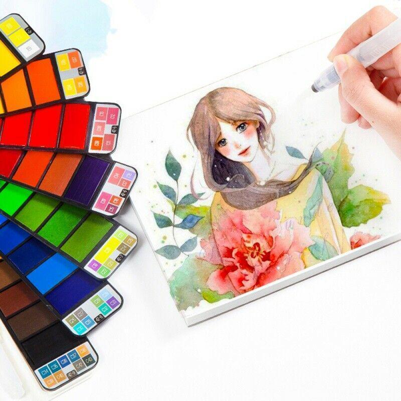 Solid Gouache Pigment Palette - let your creativity speak!