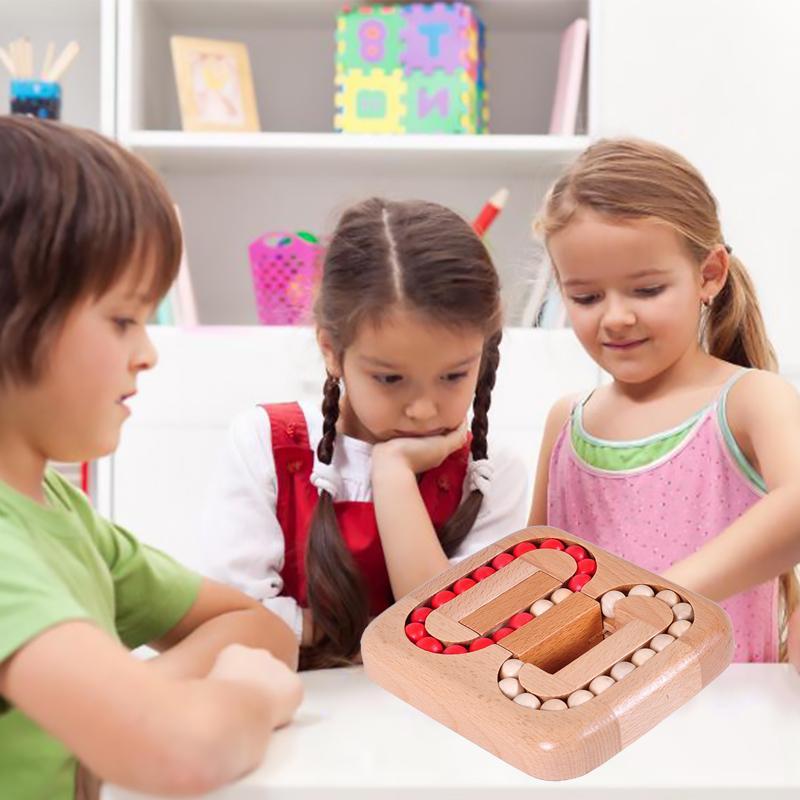 Wood Puzzle Maze Game Toy