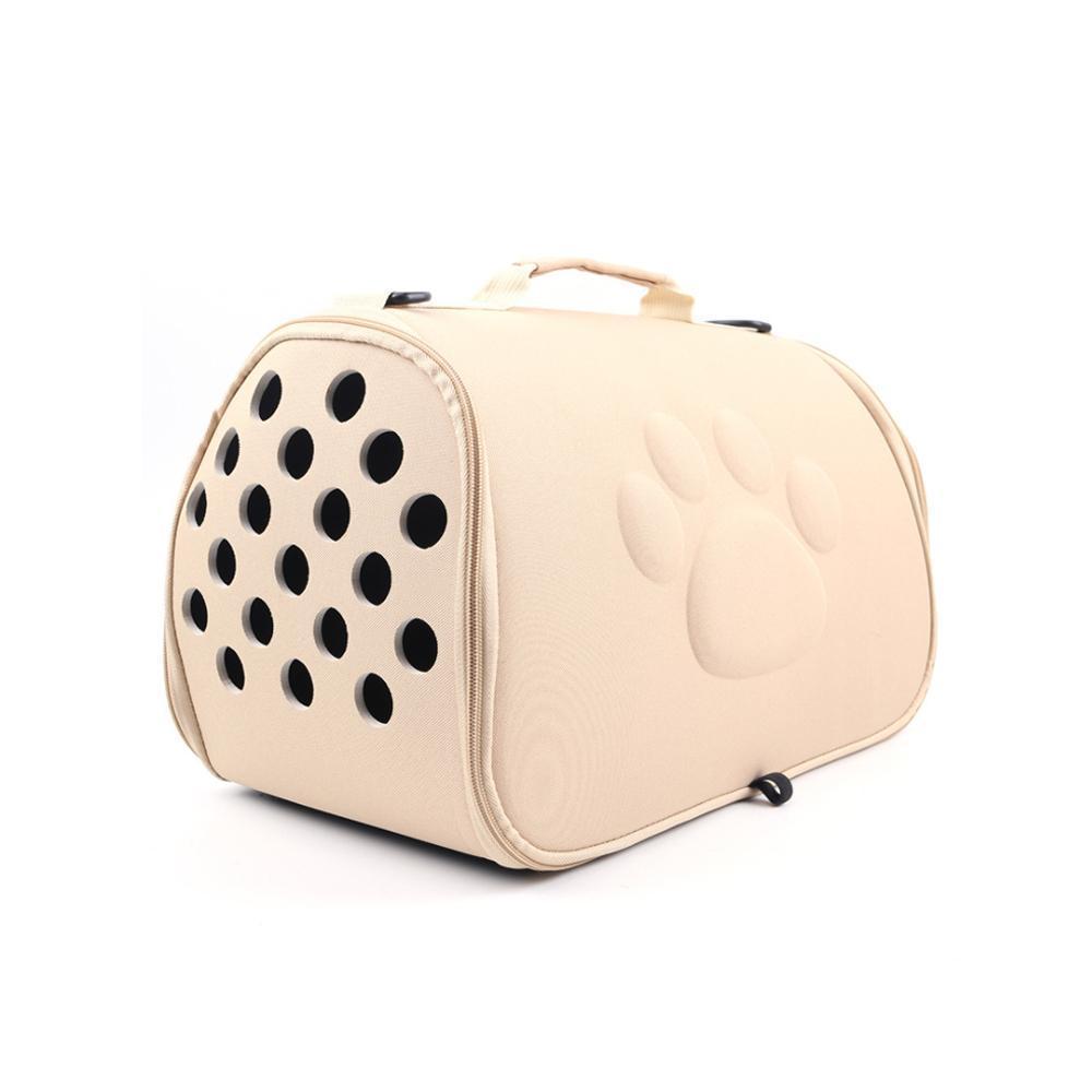 Pet out portable diagonal cross-breathable space bag