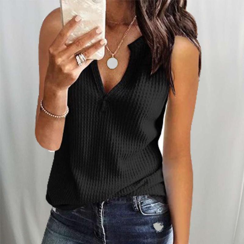 Summer V Neck Soft Cozy Vest