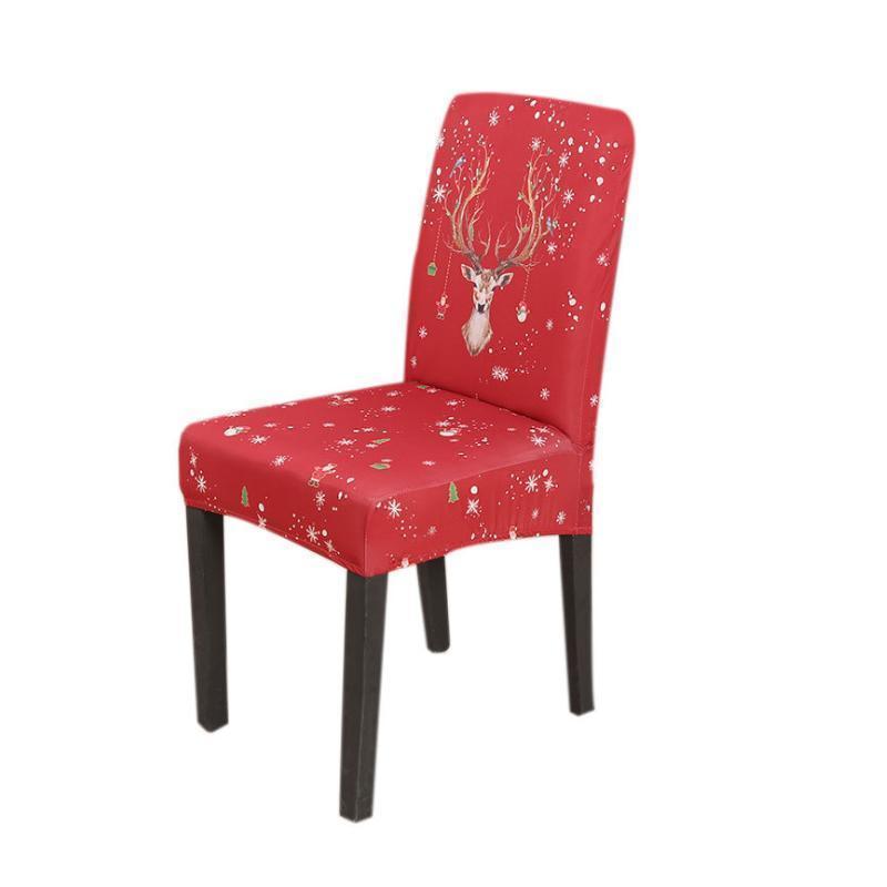 Christmas universal all-inclusive chair cover