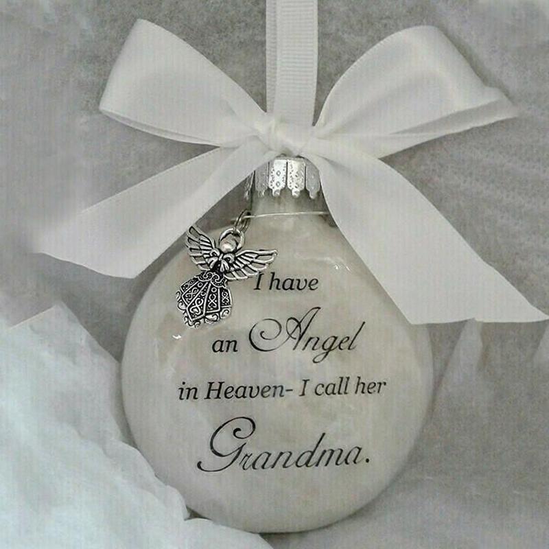 Angel In Heaven Memorial Ornament