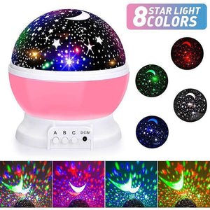 Night Light Romantic Starry Sky LED Projector Lamp