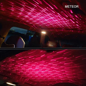 USB LED Car Atmosphere Lamp, Romantic Decoration