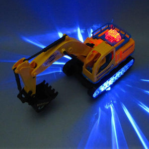 Simulated Electric Bulldozer Excavator