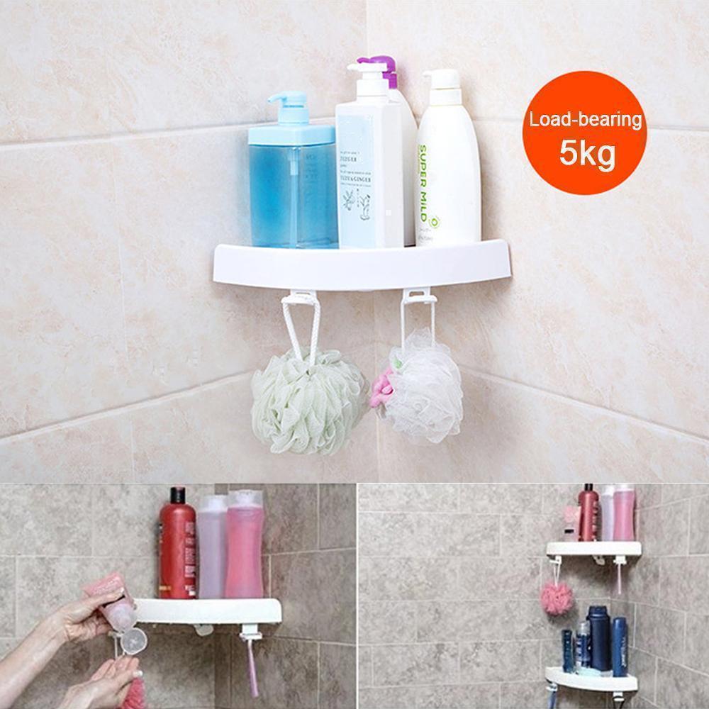 Multi-functional Corner Shelf No Screws