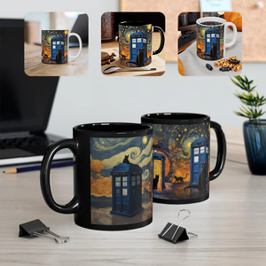 🐈‍⬛Doctor Inspired Tardis Mug