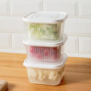 Transparent Double-layer Sealed Storage Box