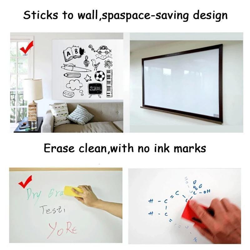 REUSABLE ROLL UP WHITE BOARD