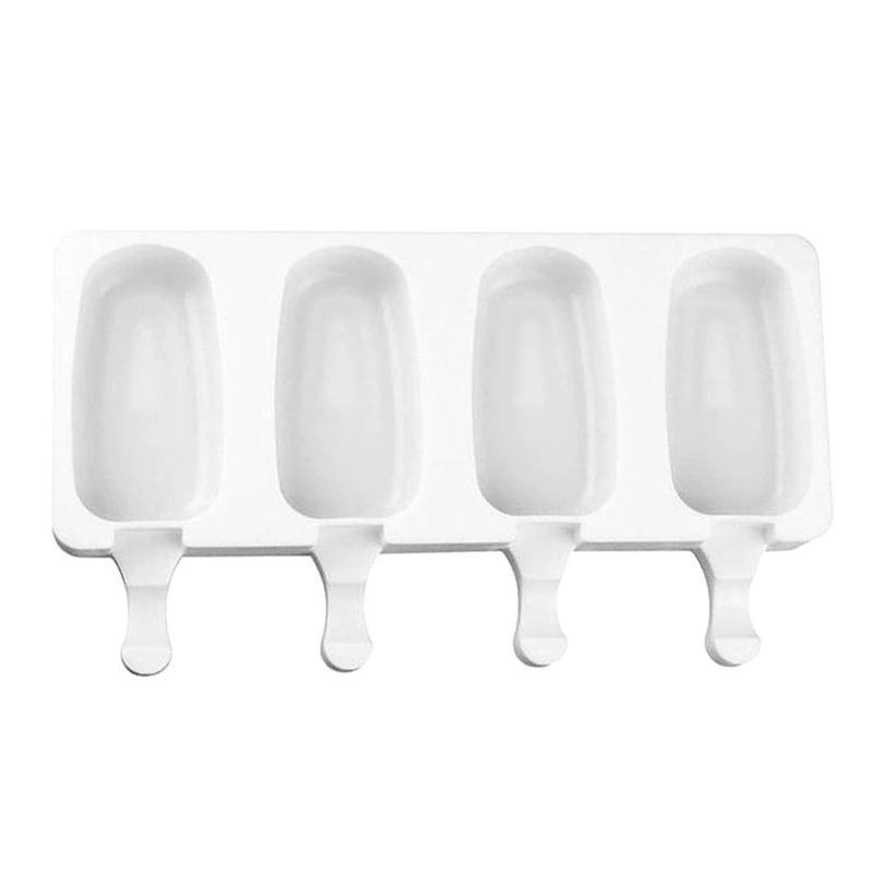 Silicone Easy Cream Mini Ice Cream Bar Mold Set