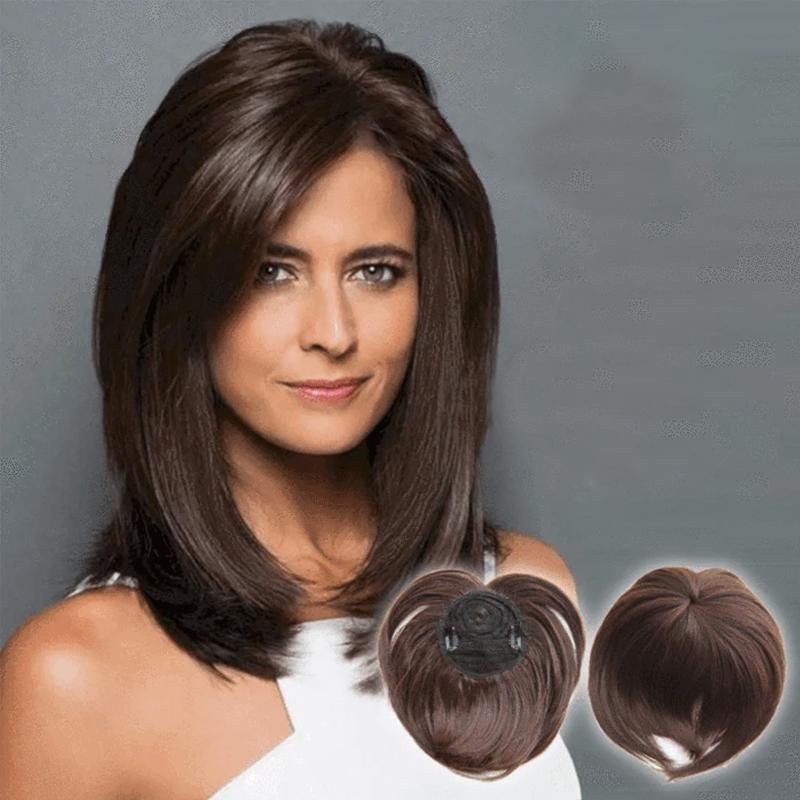 Silky Clip-On Hair Topper