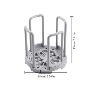 Retractable Bowl Drainer Rack