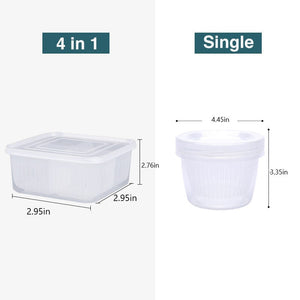 4 in 1 Food Storage Box