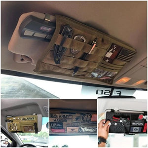 Tactical Car Visor Organizer