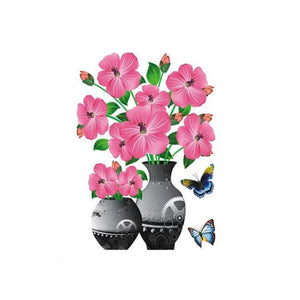 3D Vase Sticker