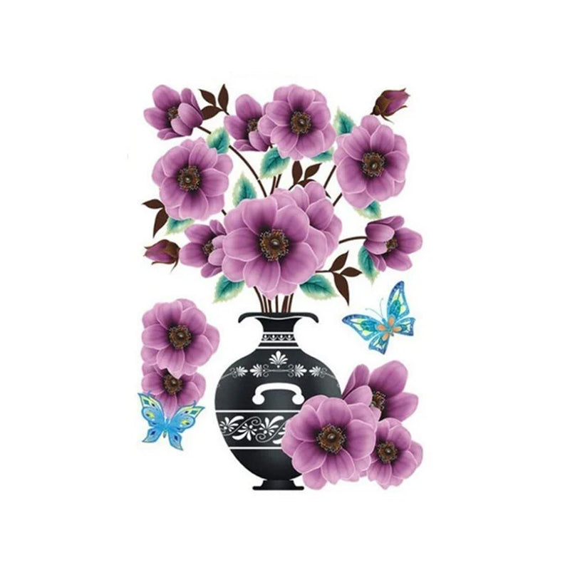 3D Vase Sticker