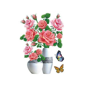 3D Vase Sticker