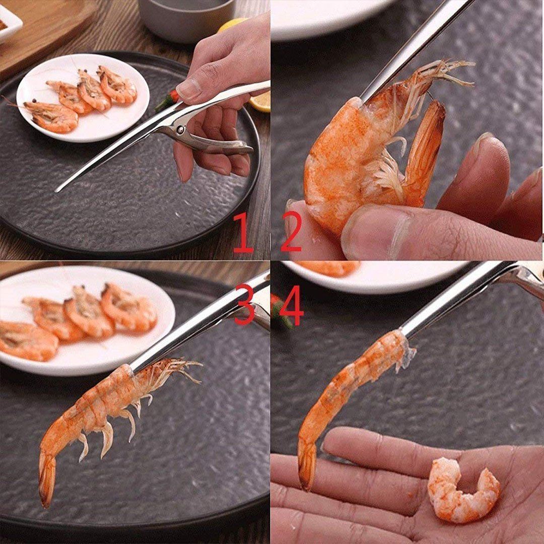 Stainless Steel Shrimp Peeler